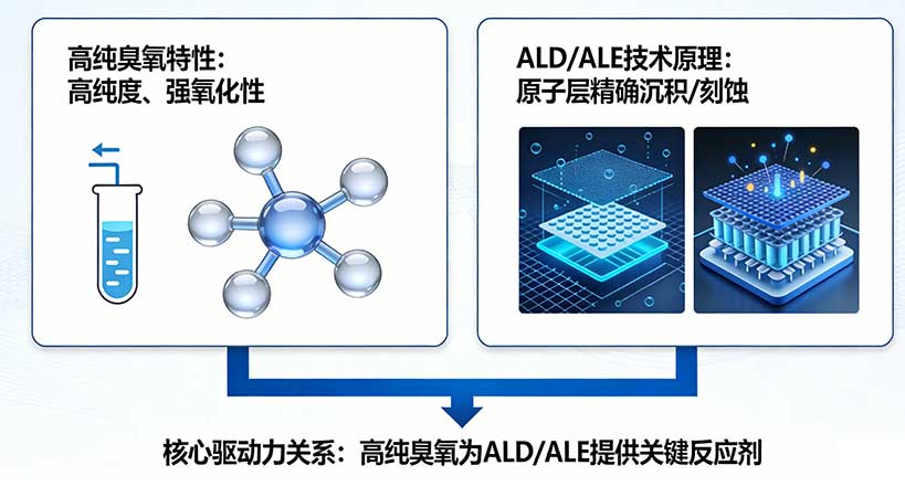 半导体工艺升级的核心驱动力：高纯臭氧与ALD/ALE技术
