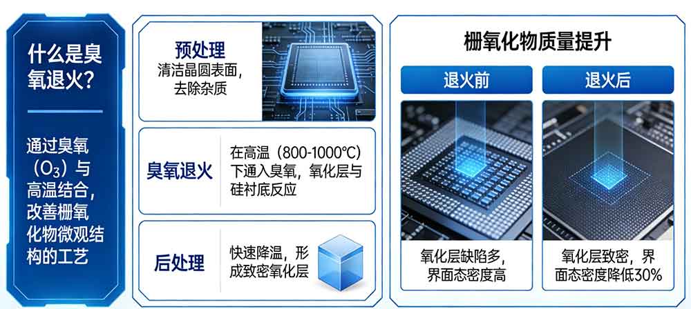什么是臭氧退火？提升栅氧化物质量的先进工艺全解析